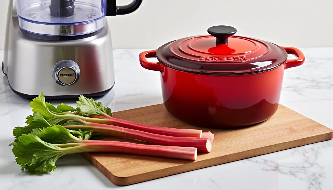 découvrez nos astuces pour bien préparer la rhubarbe et la cuisiner facilement. apprenez à enlever l'acidité, choisir les bons morceaux et réussir vos recettes sucrées ou salées avec ce fruit original !