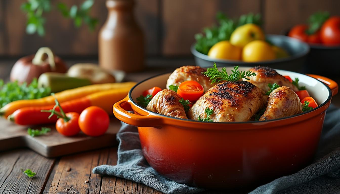 découvrez comment préparer un délicieux jus de poulet au four maison facilement et rapidement grâce à notre guide étape par étape.