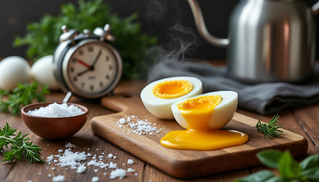 découvrez toutes les astuces pour réussir la cuisson de votre œuf mollet et obtenir une texture fondante parfaite à chaque fois.