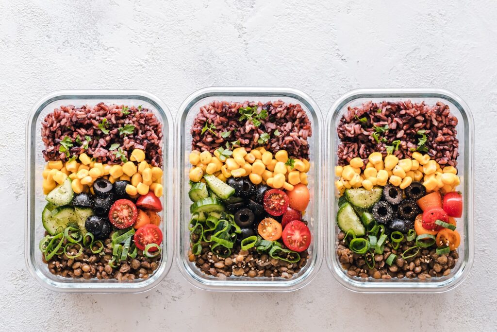 Plant-based meal prep