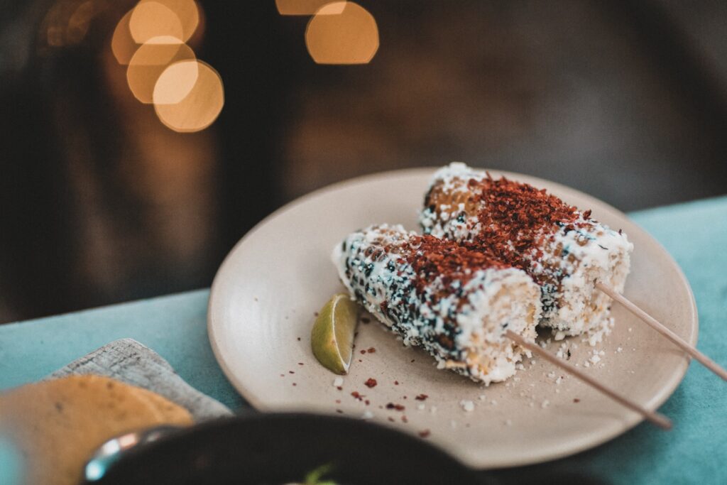 Killer street corn at La Condesa in Austin.