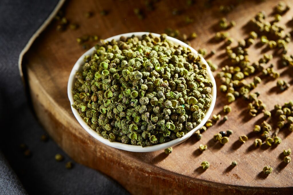 green sichuan pepper