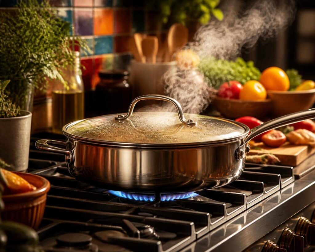 découvrez comment choisir entre la cuisson à couvert ou à découvert en sauteuse pour préparer des plats savoureux et réussir toutes vos recettes avec saveur et texture parfaite.